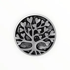 Metal Hairpin click / chunk button 0109