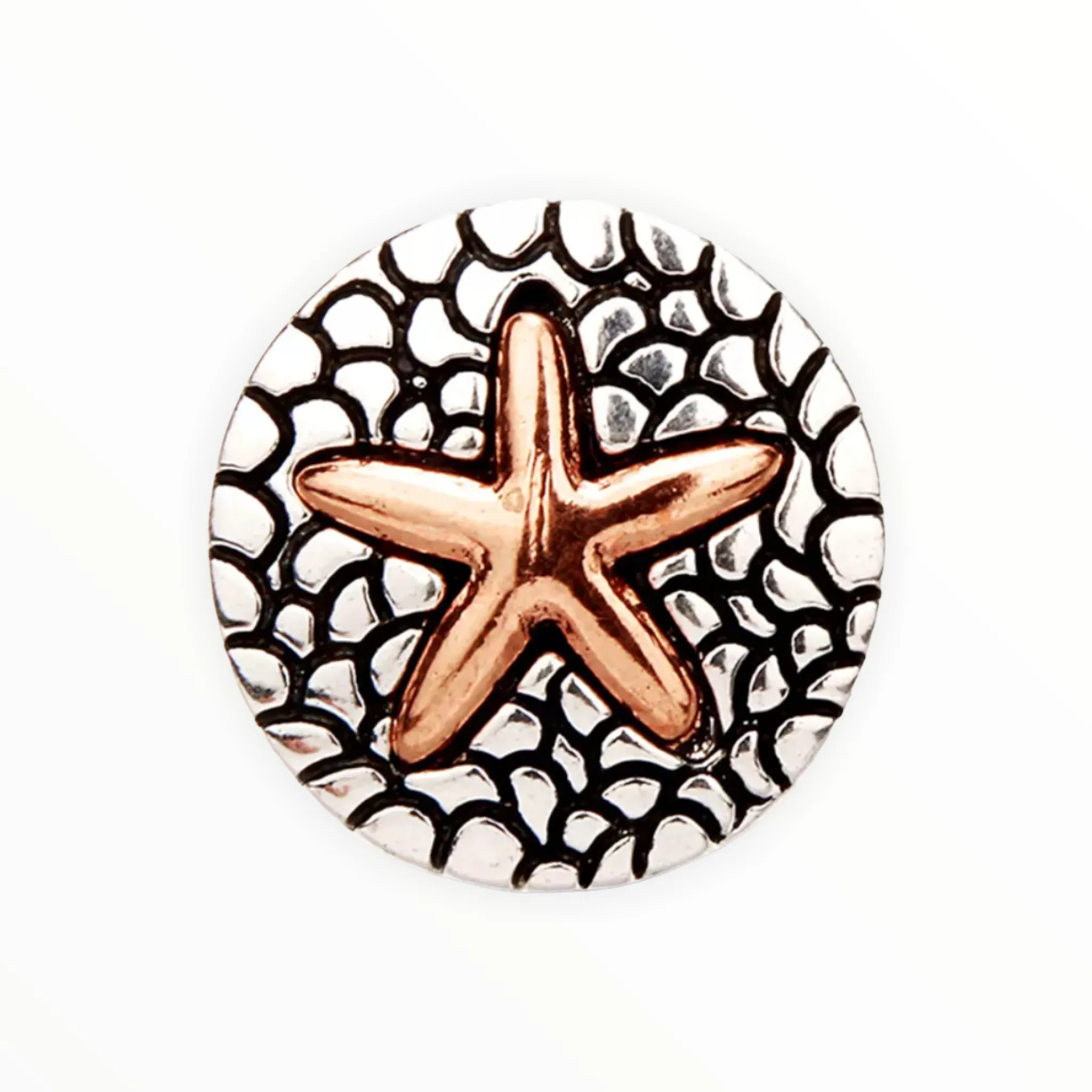 Metal Hairpin click / chunk button 051