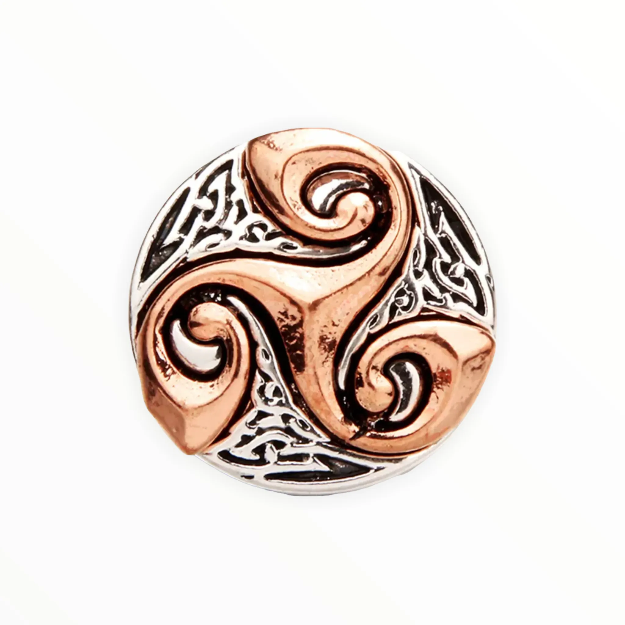 Metal Hairpin click / chunk button 051