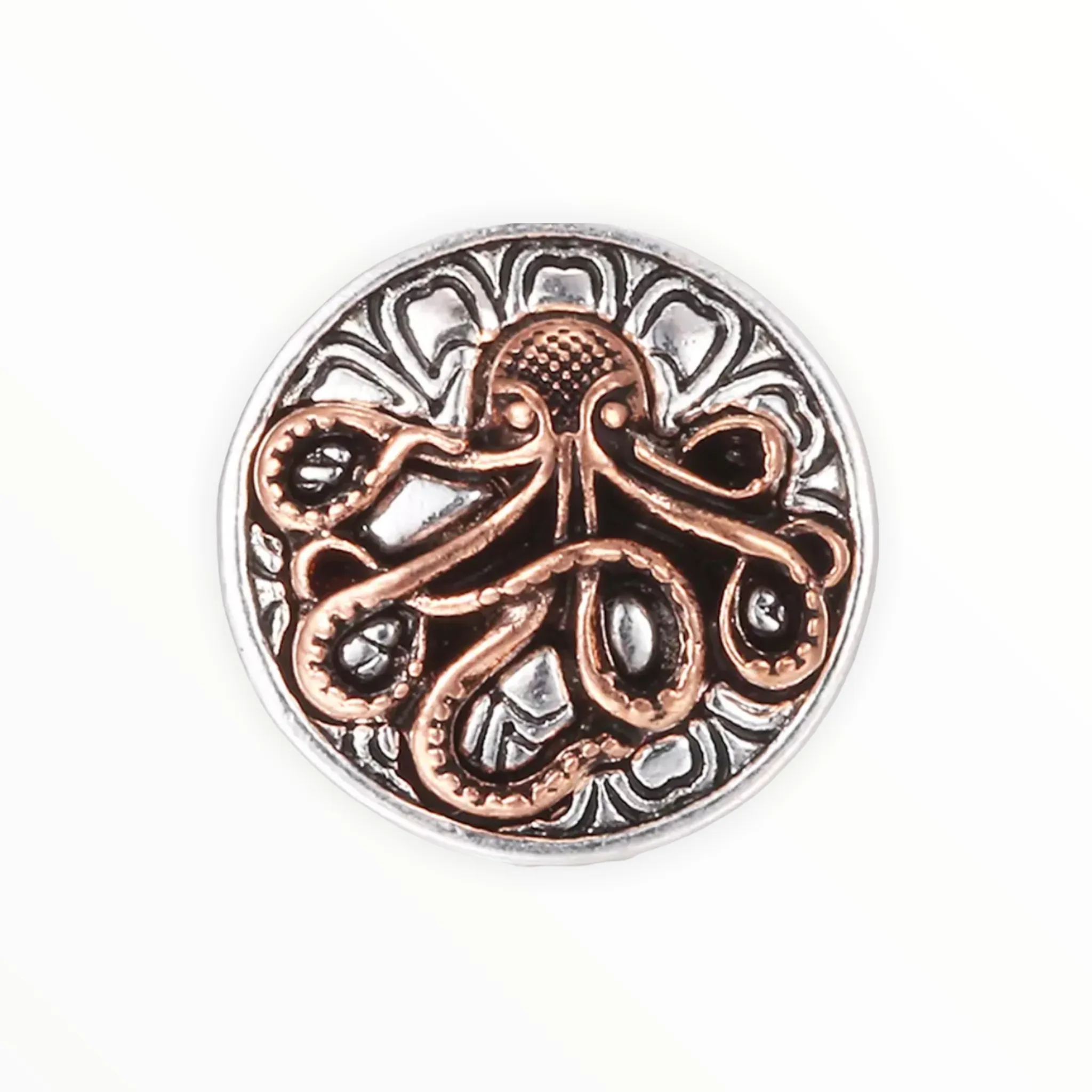 Metal Hairpin click / chunk button 051