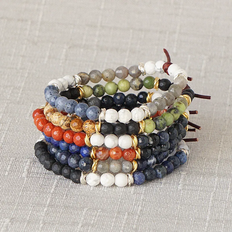 Milspo Pride Mini Bracelet - Navy | Military Spouse Bracelet