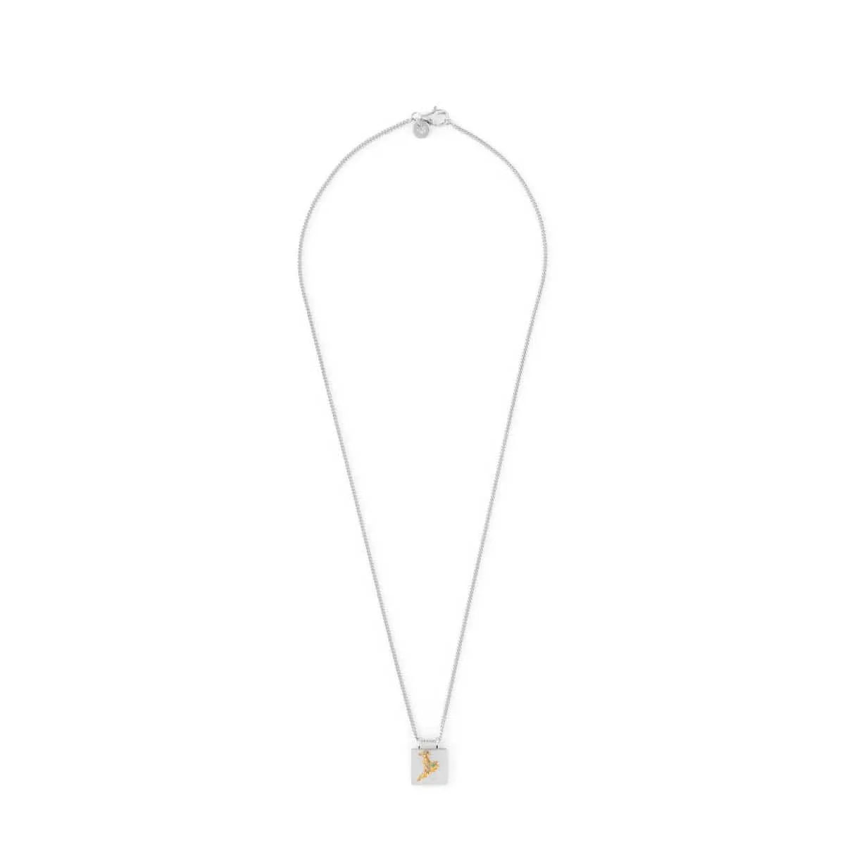 MINED PENDANT EMERALD NECKLACE