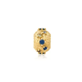 Moonscape Sapphire Bead