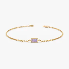 Natural Gemstone Bracelet, Teresa