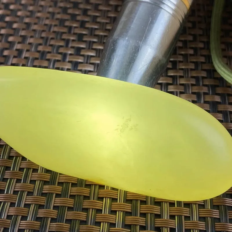 Natural Hetian Jade Rough Nephrite Raw (139g,8.4X3.4X2.9cm)