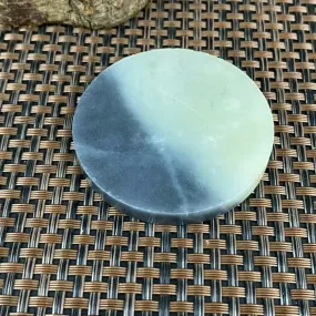 Natural Hetian Jade Rough Nephrite Raw (48g,5.5X0.7cm)