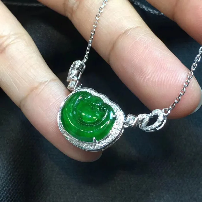 Natural Jade Necklace Jadeite Necklace NNE027