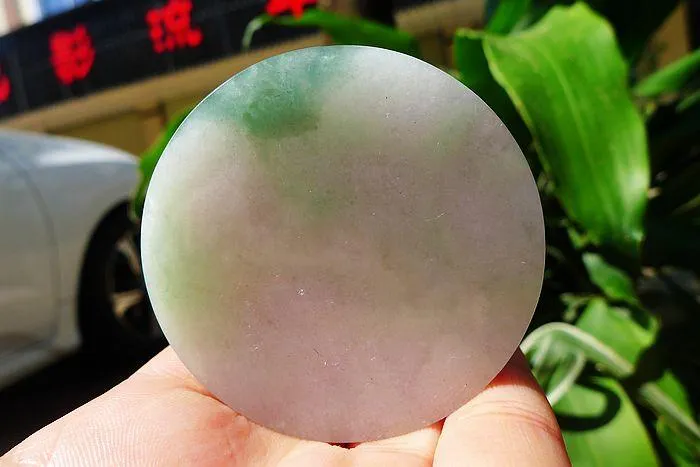Natural Jade Rough Jadeite Raw (110g,5.4X1.4cm)