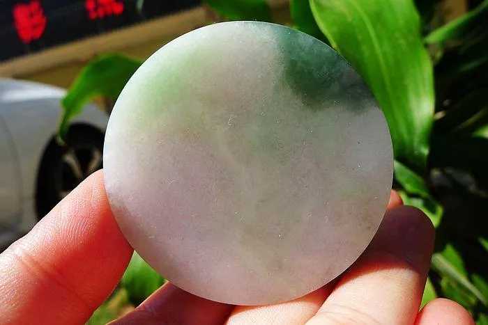 Natural Jade Rough Jadeite Raw (110g,5.4X1.4cm)