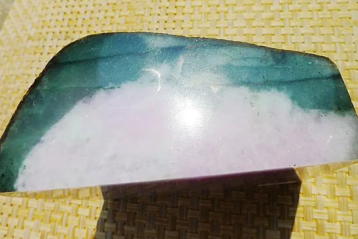 Natural Jade Rough Jadeite Raw (1.63kg,12.6X9.3X5.9cm)