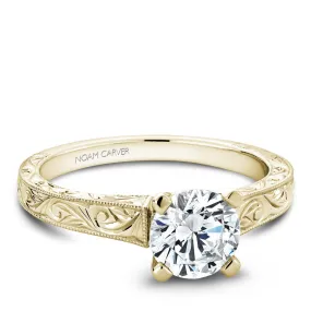 Noam Carver Engagement Ring - B006-03YME-100A