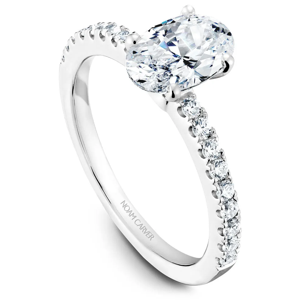 Noam Carver Engagement Ring - B017-02WS-FCYA