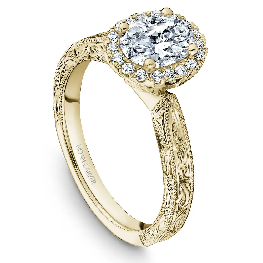 Noam Carver Engagement Ring - B019-05YME-FCYA