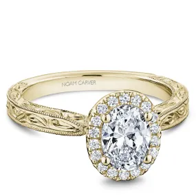Noam Carver Engagement Ring - B019-05YME-FCYA