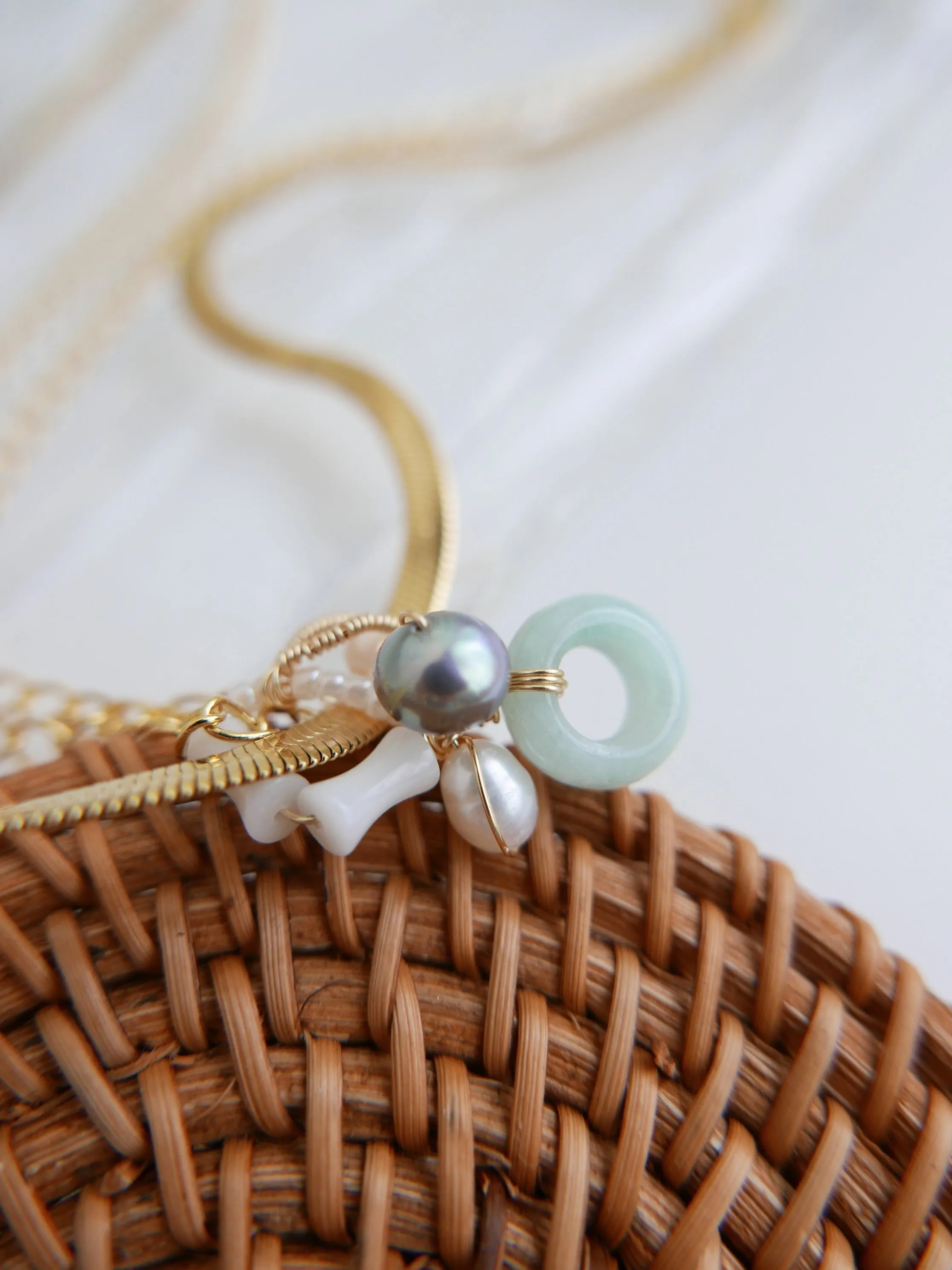 Out Of The Ground Necklace - Jade
