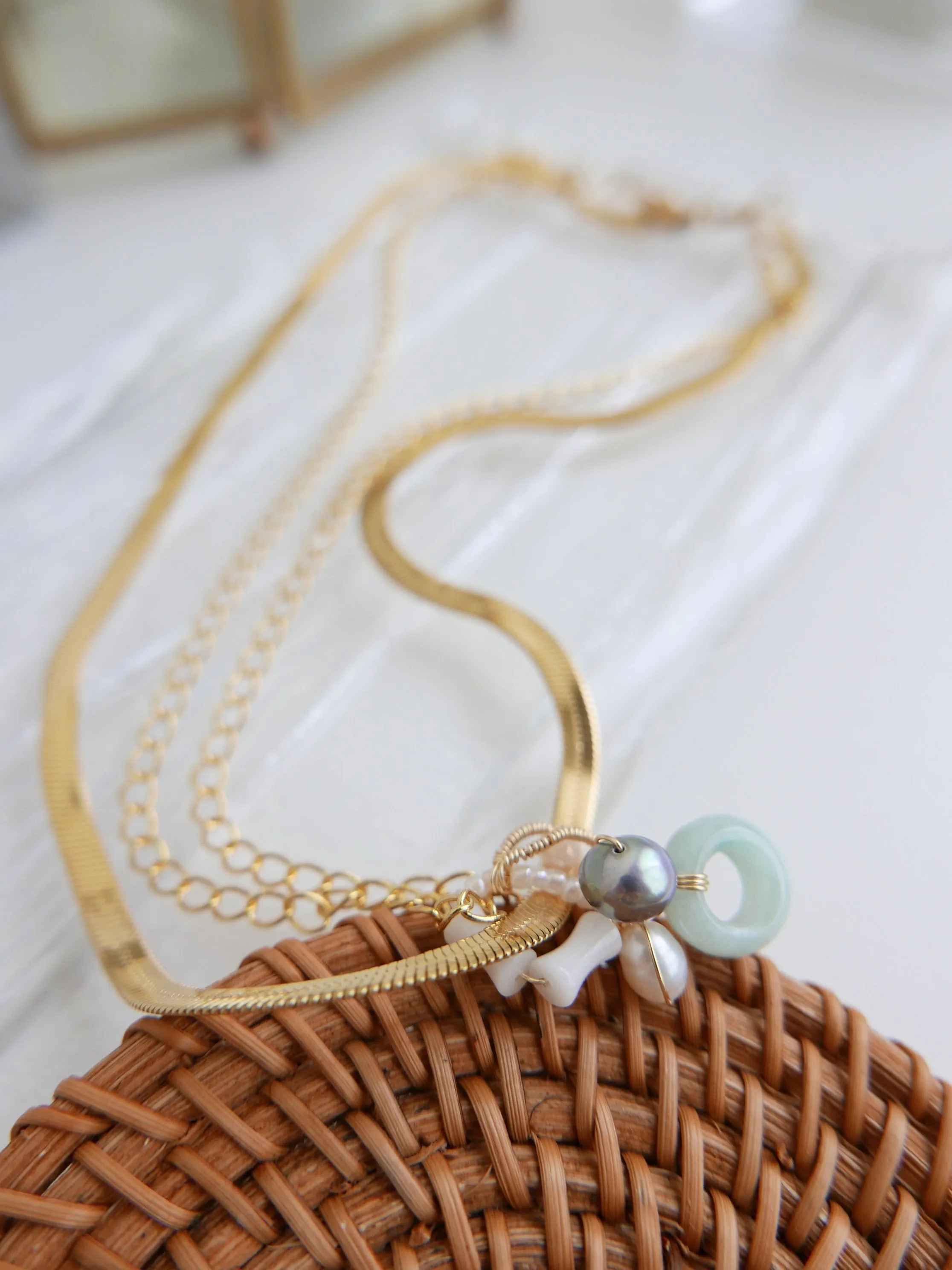 Out Of The Ground Necklace - Jade