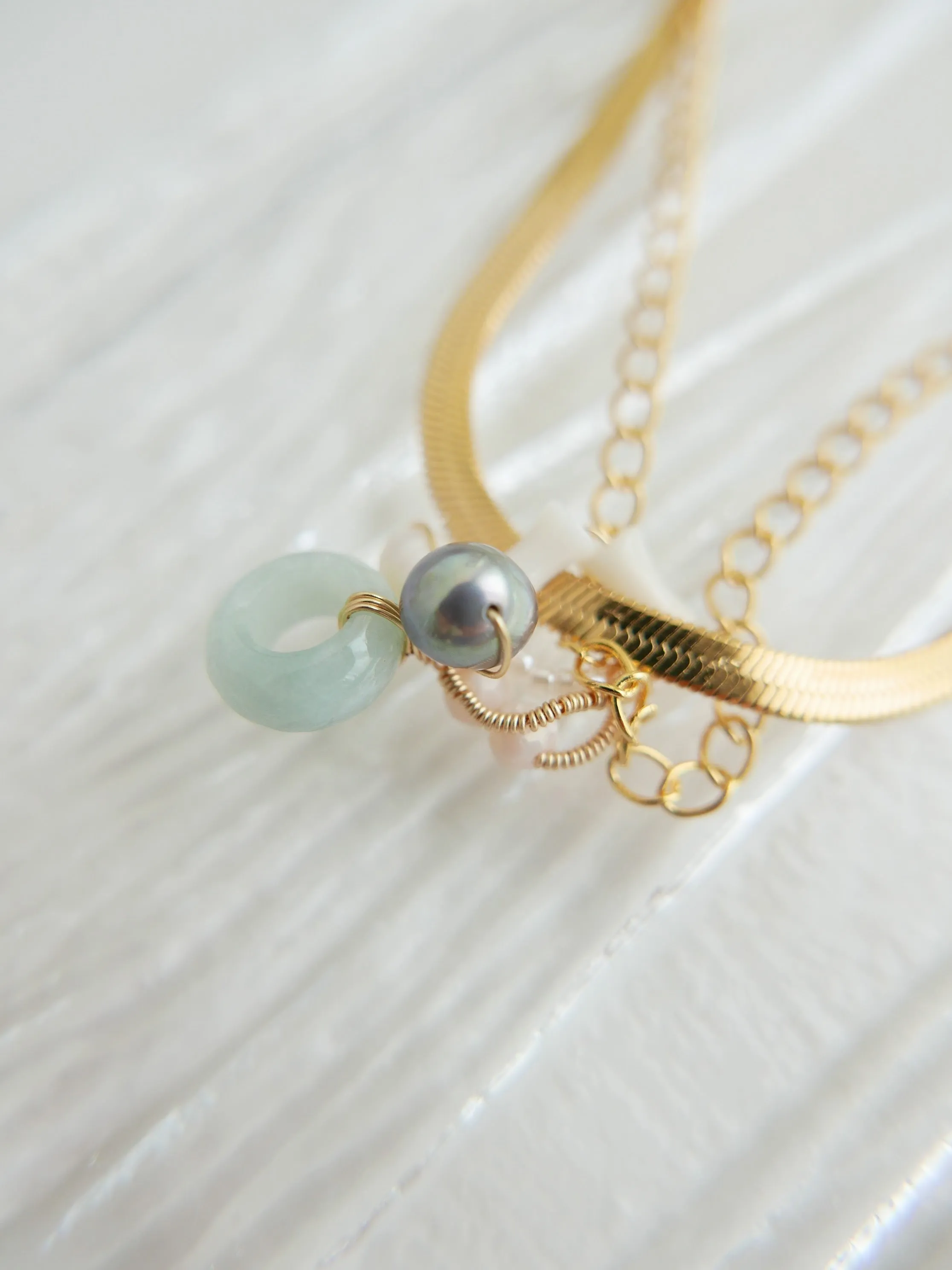 Out Of The Ground Necklace - Jade