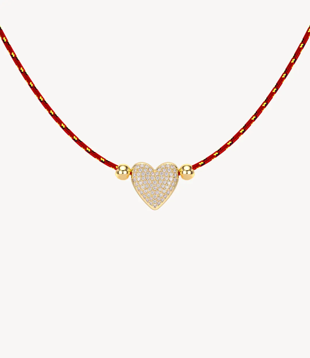Personalised Solo Luxe Charm Cord Necklace