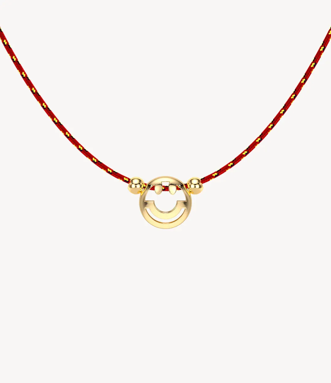 Personalised Solo Luxe Charm Cord Necklace