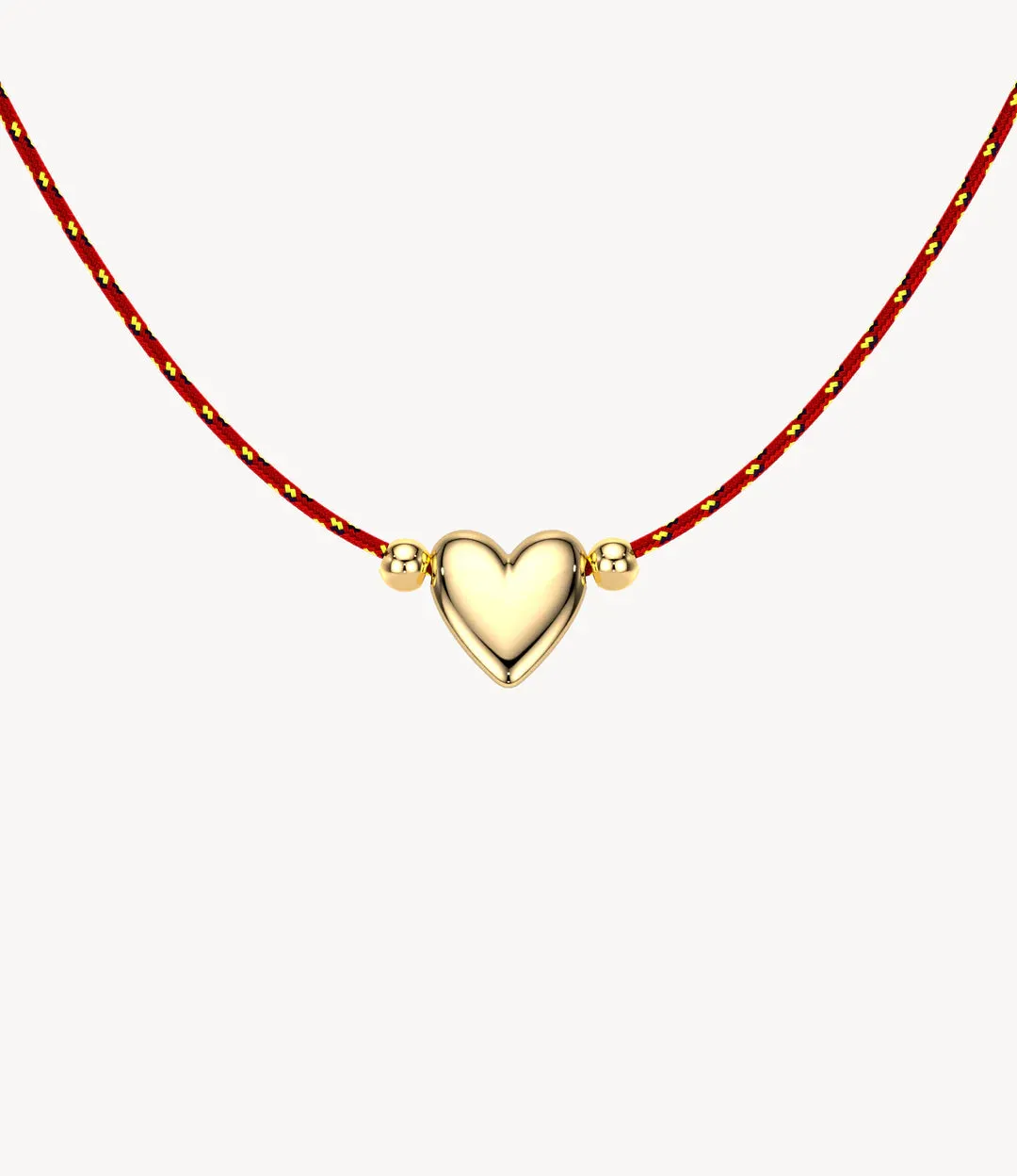 Personalised Solo Luxe Charm Cord Necklace