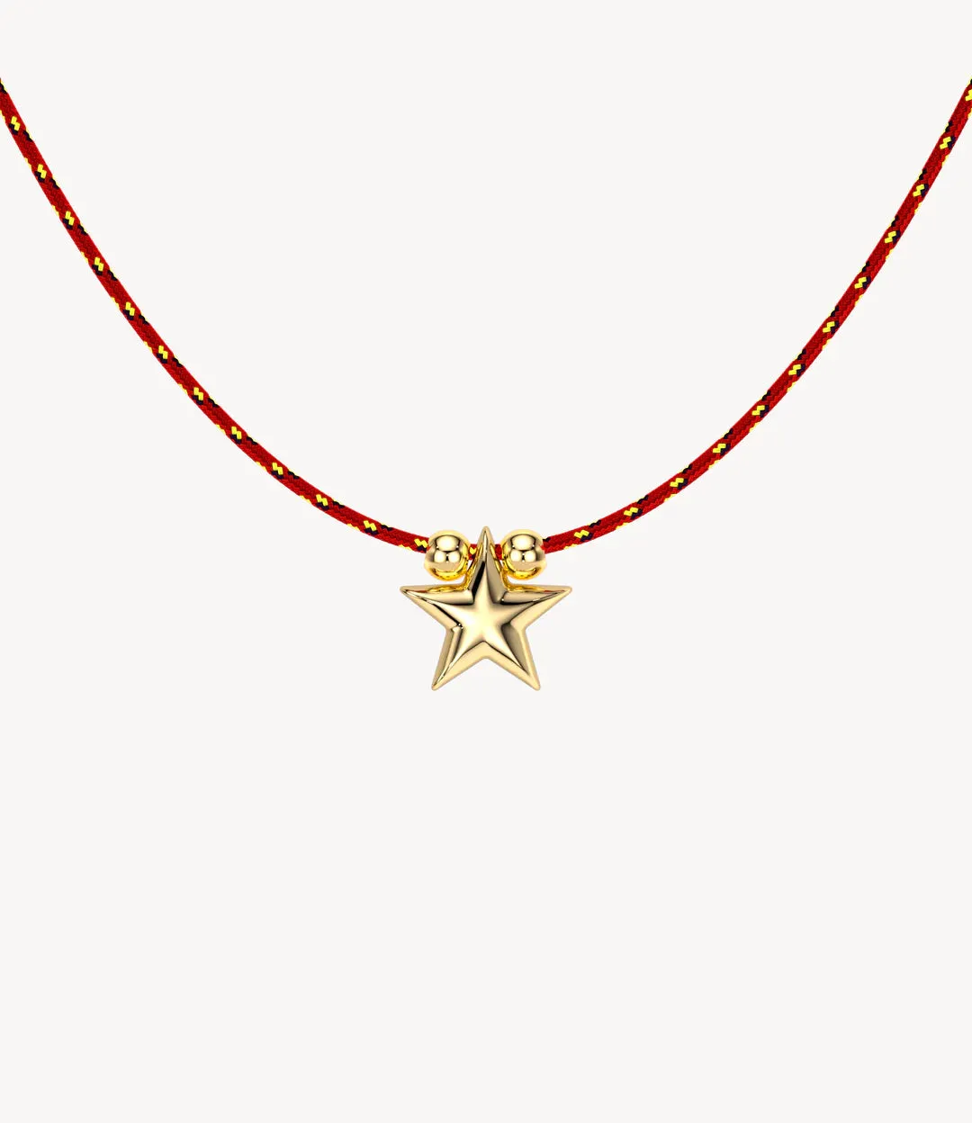 Personalised Solo Luxe Charm Cord Necklace