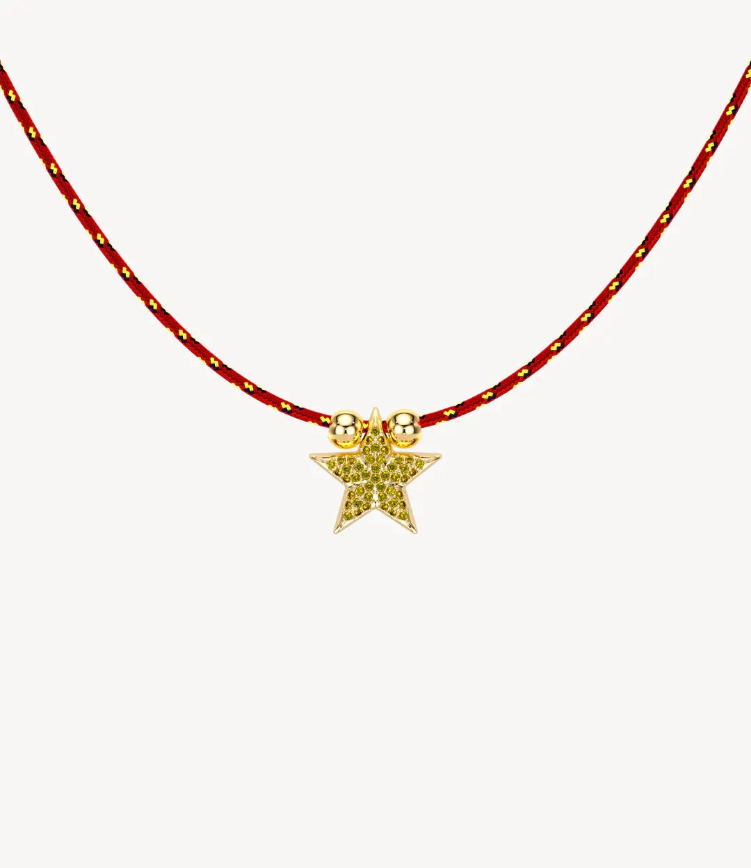 Personalised Solo Luxe Charm Cord Necklace