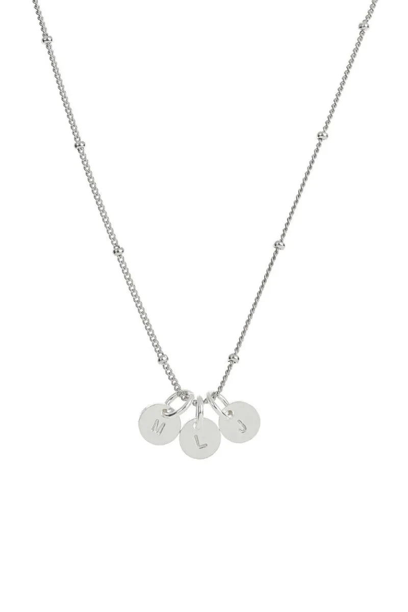 Petite Personalised Necklace - Silver