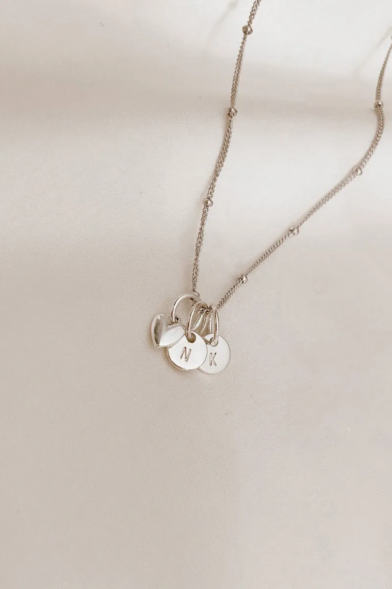 Petite Personalised Necklace - Silver