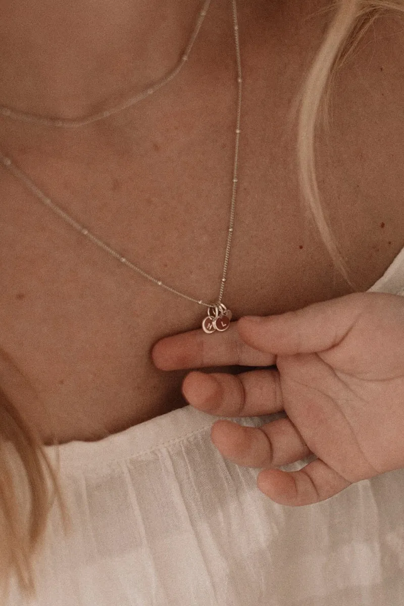 Petite Personalised Necklace - Silver