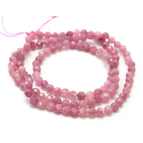 Pink Sapphire Faceted Rounds 3mm