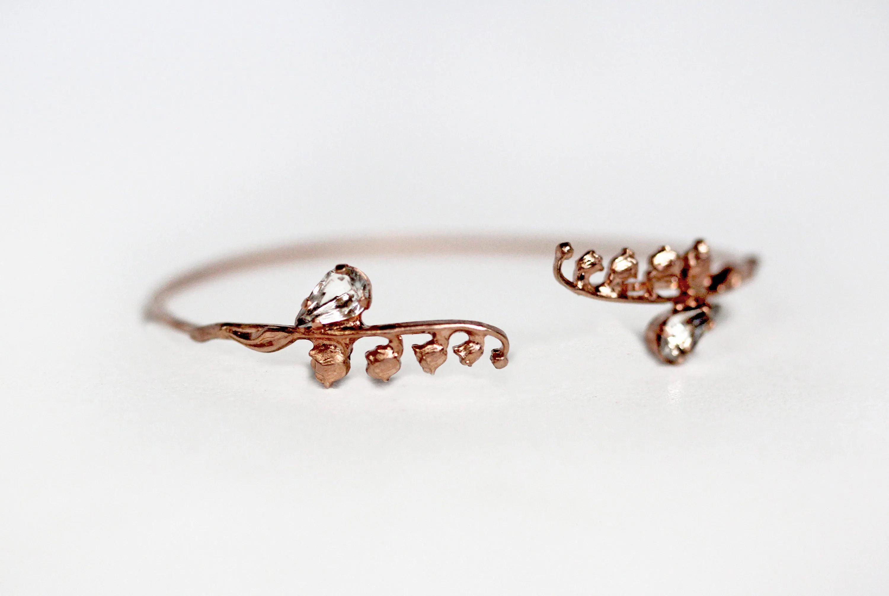 Preorder * Crystal Lily of the Valley Bracelet