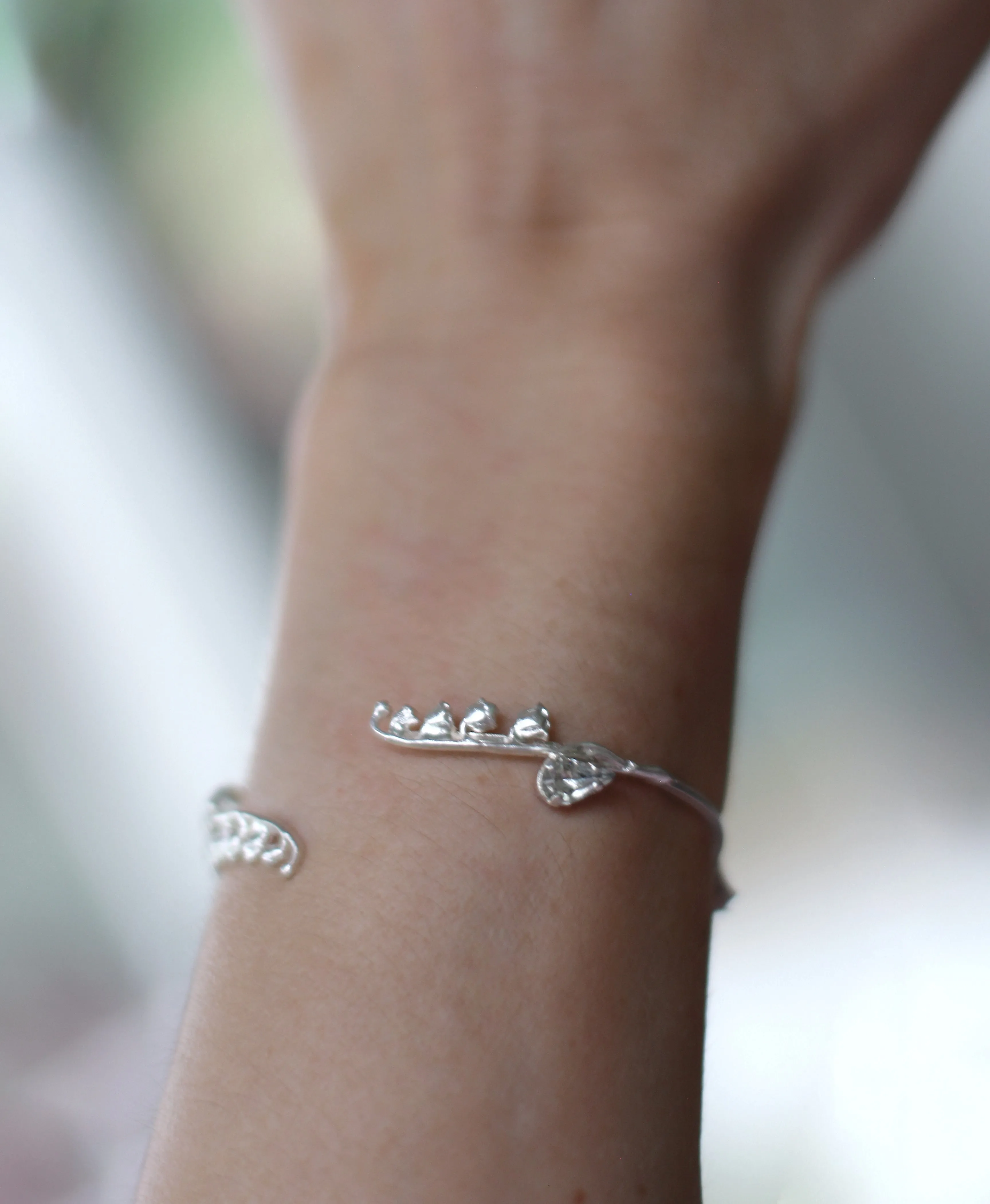 Preorder * Crystal Lily of the Valley Bracelet