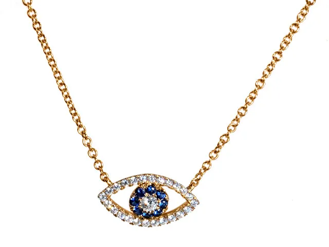 Protective Evil Eye Pendant Necklace
