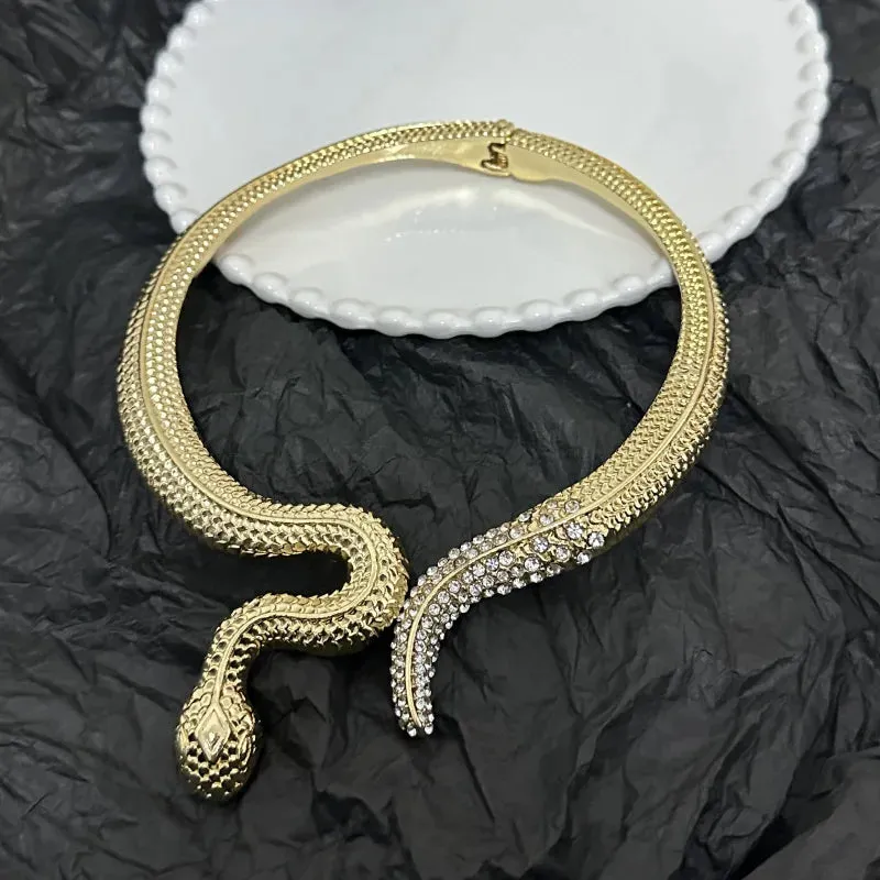 Scaled- the Snake Wrap Necklace 3 Colors