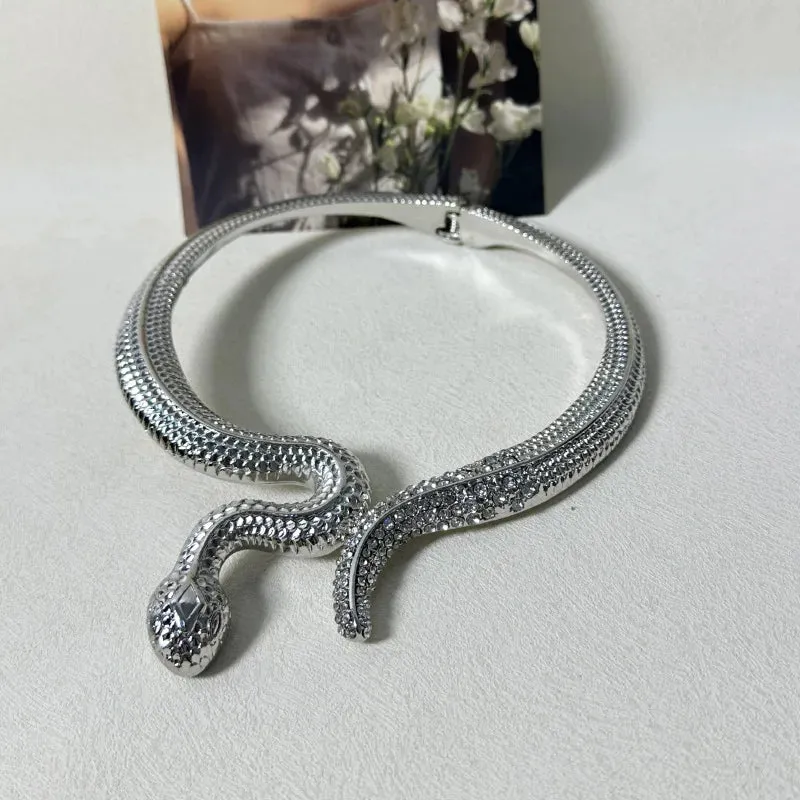 Scaled- the Snake Wrap Necklace 3 Colors