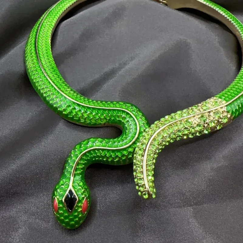 Scaled- the Snake Wrap Necklace 3 Colors