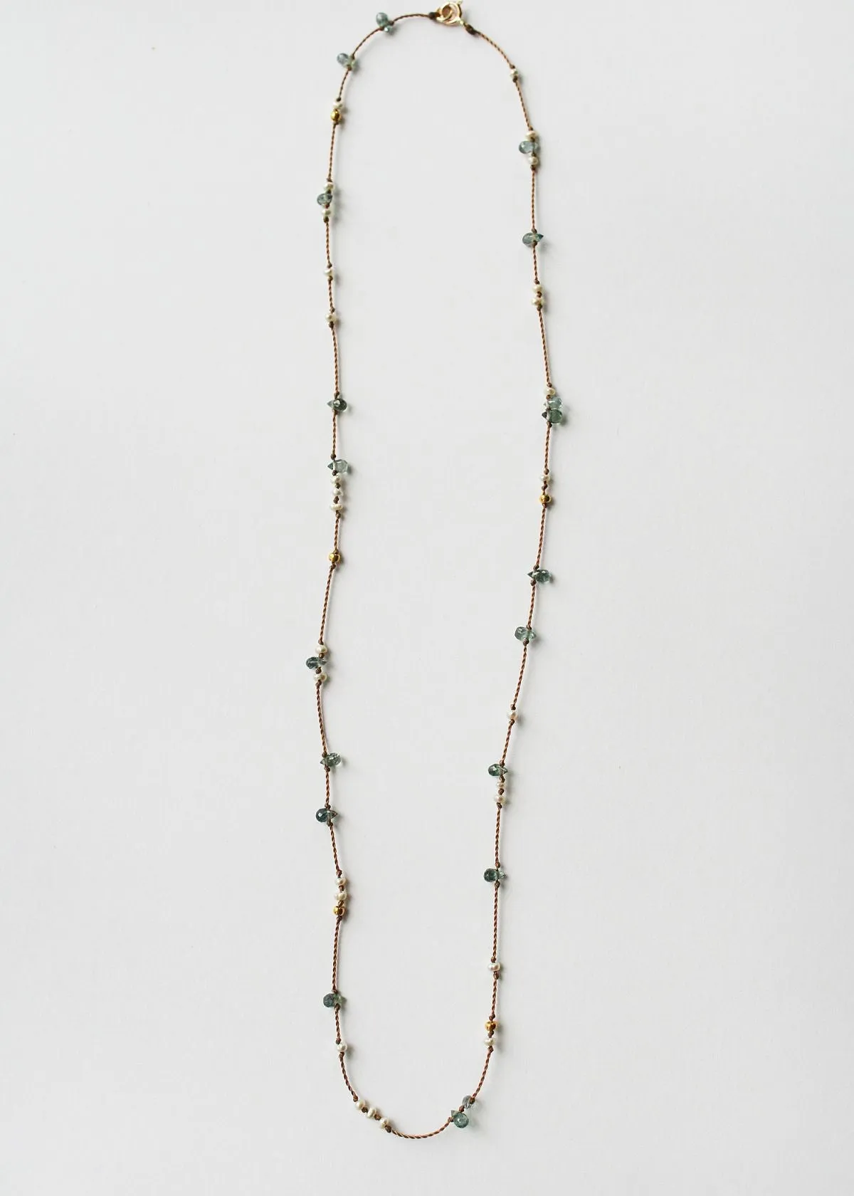 SEE REAL FLOWERS Dewdrop Necklace - Sapphires