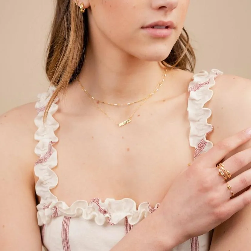 Silver and Gold Choker