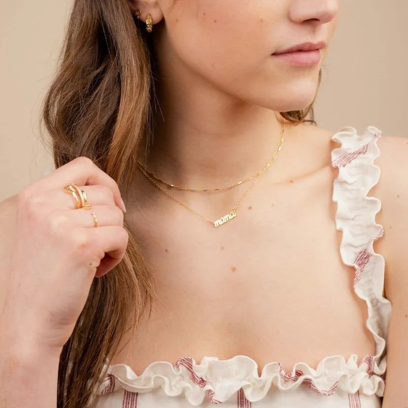 Silver and Gold Choker