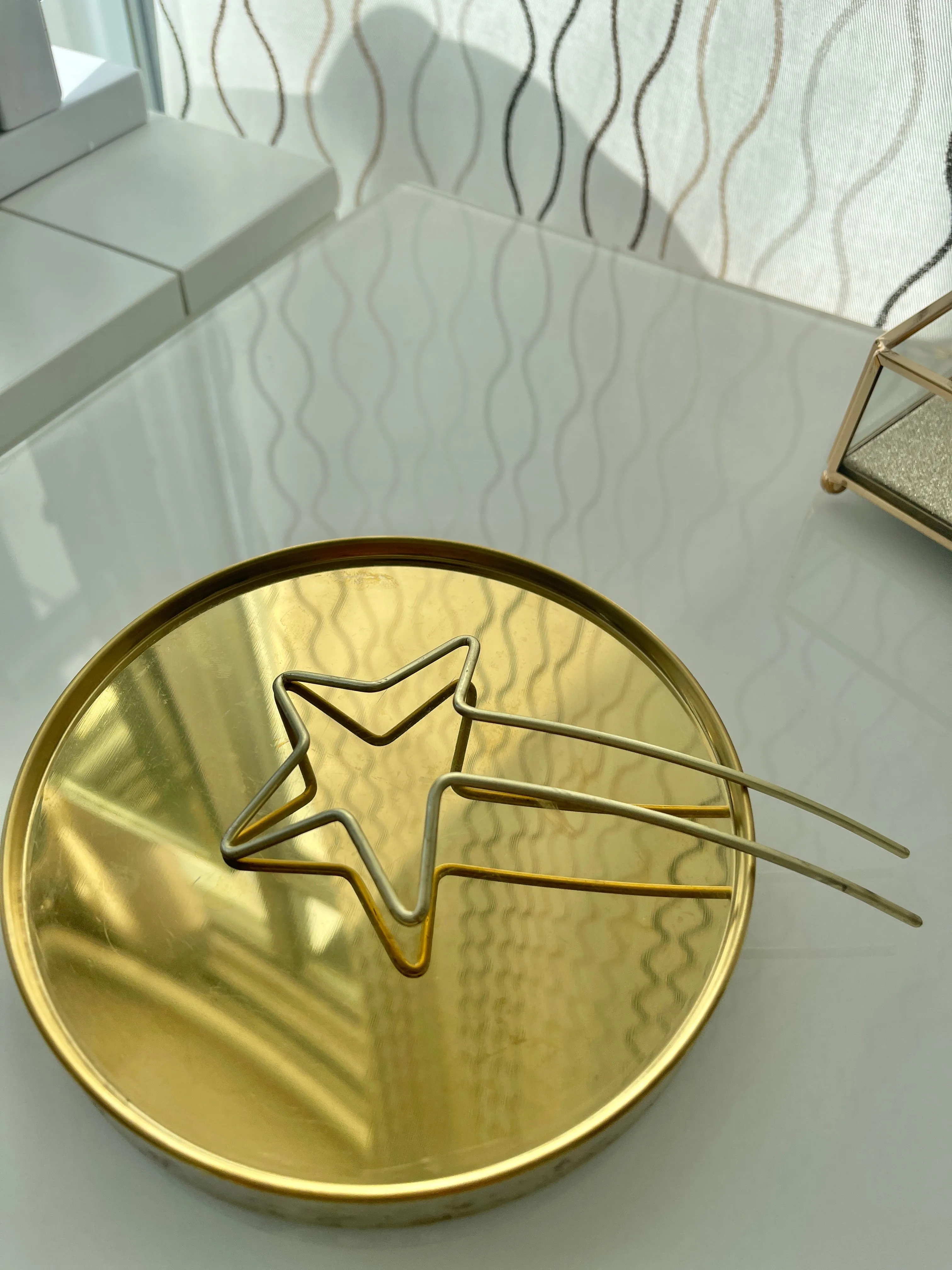 Simple star-shaped love hairpin hairpin