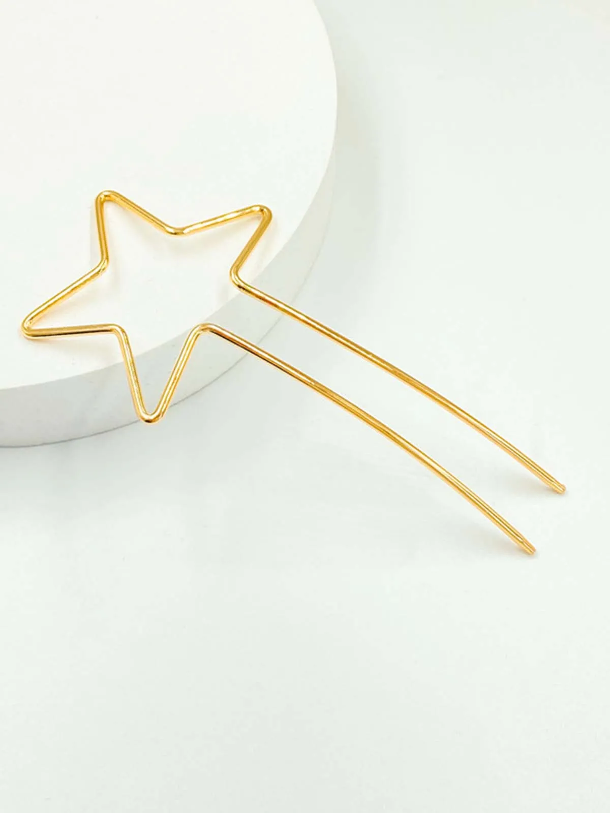 Simple star-shaped love hairpin hairpin