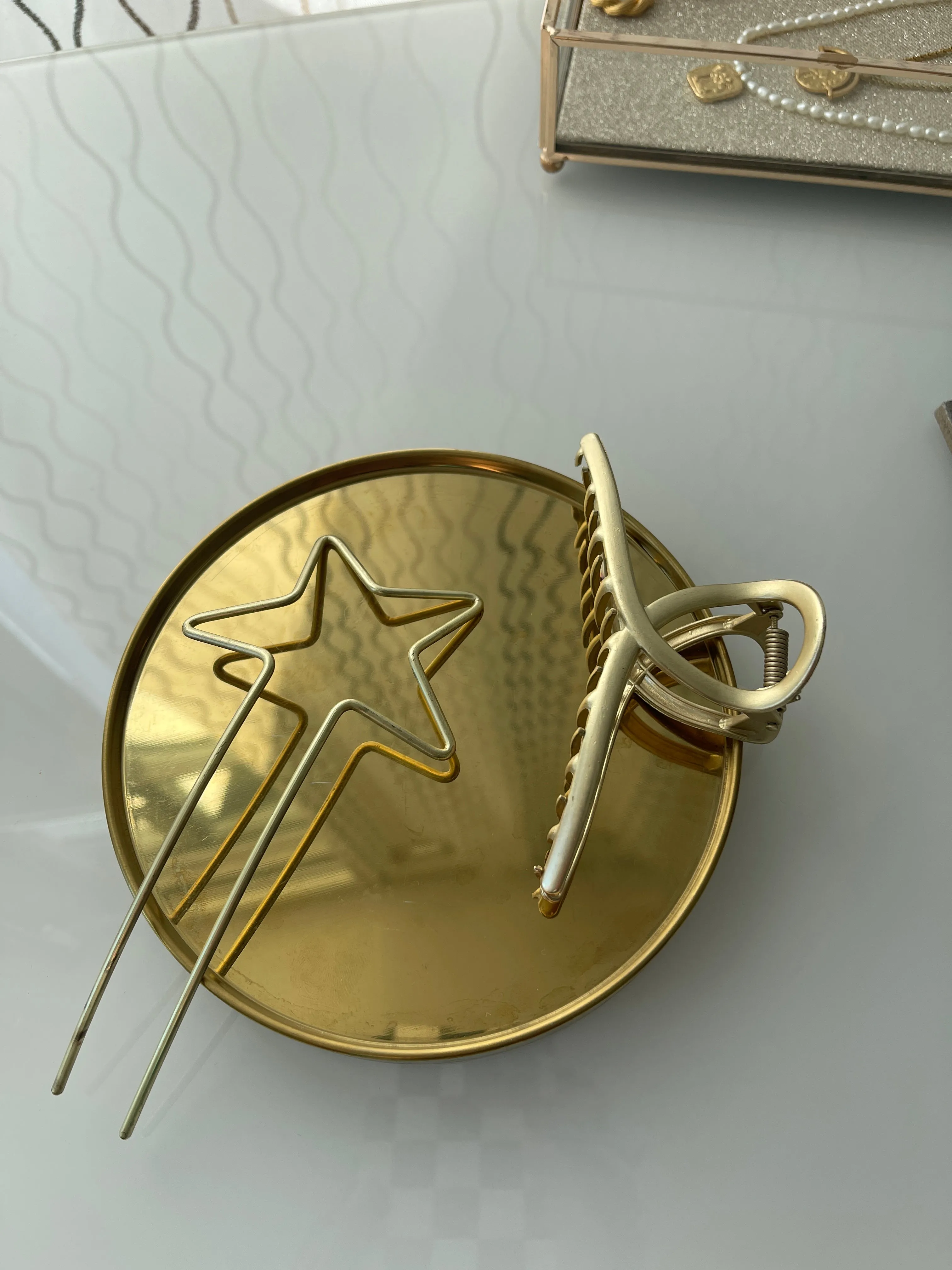 Simple star-shaped love hairpin hairpin