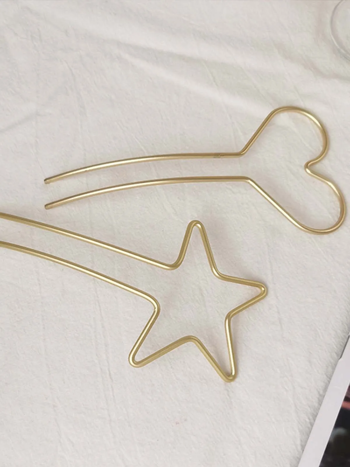 Simple star-shaped love hairpin hairpin