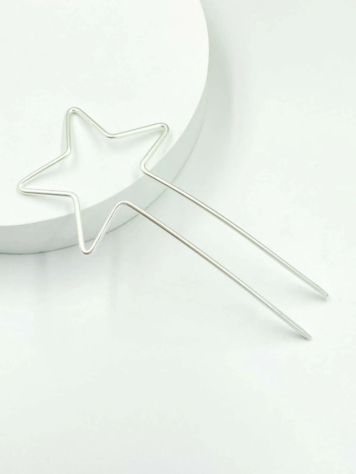 Simple star-shaped love hairpin hairpin
