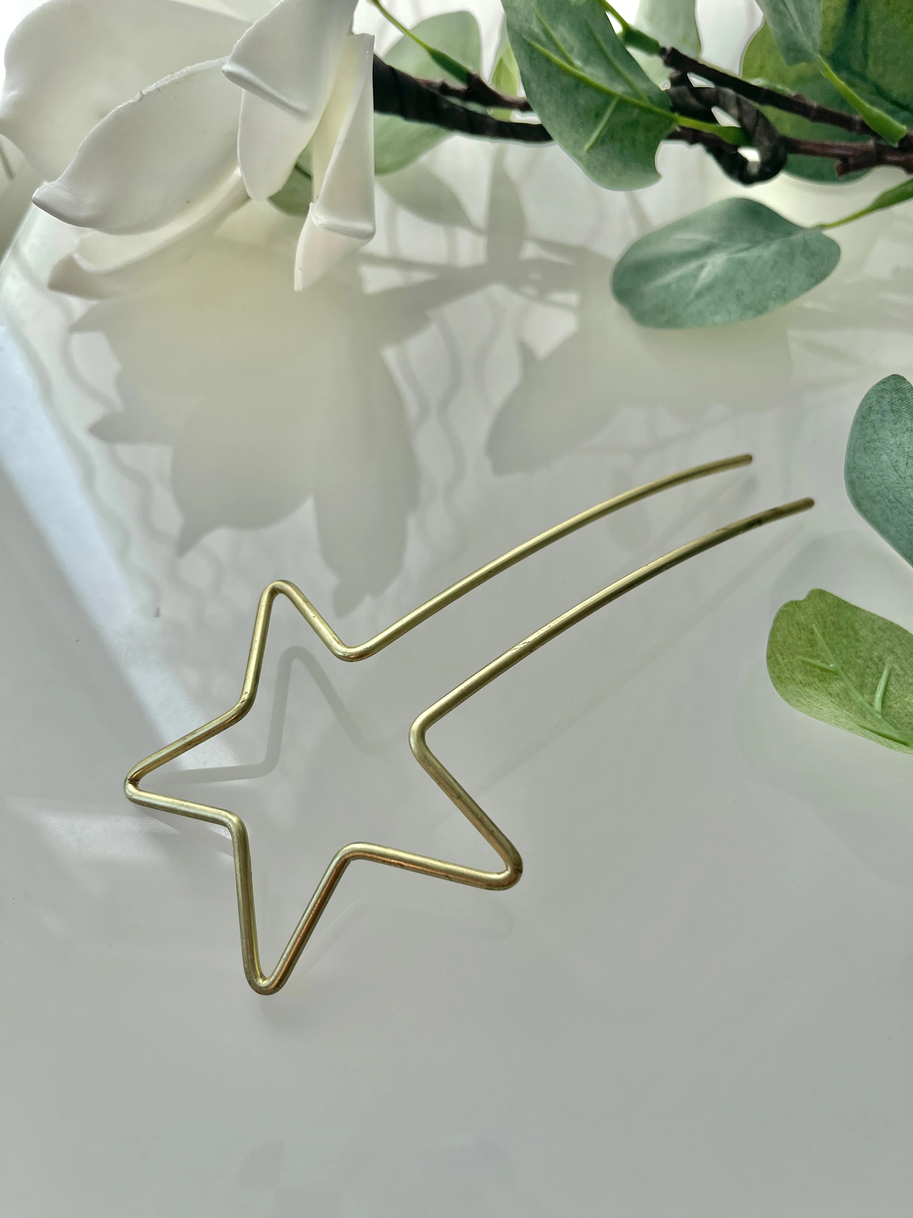 Simple star-shaped love hairpin hairpin