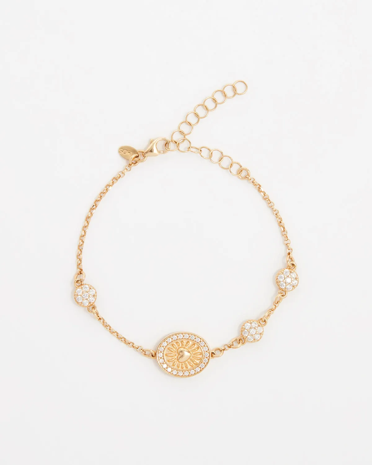Solid Gold Dolce Vita Bracelet, 9k