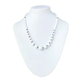 Sophisticated in White Jade Necklace