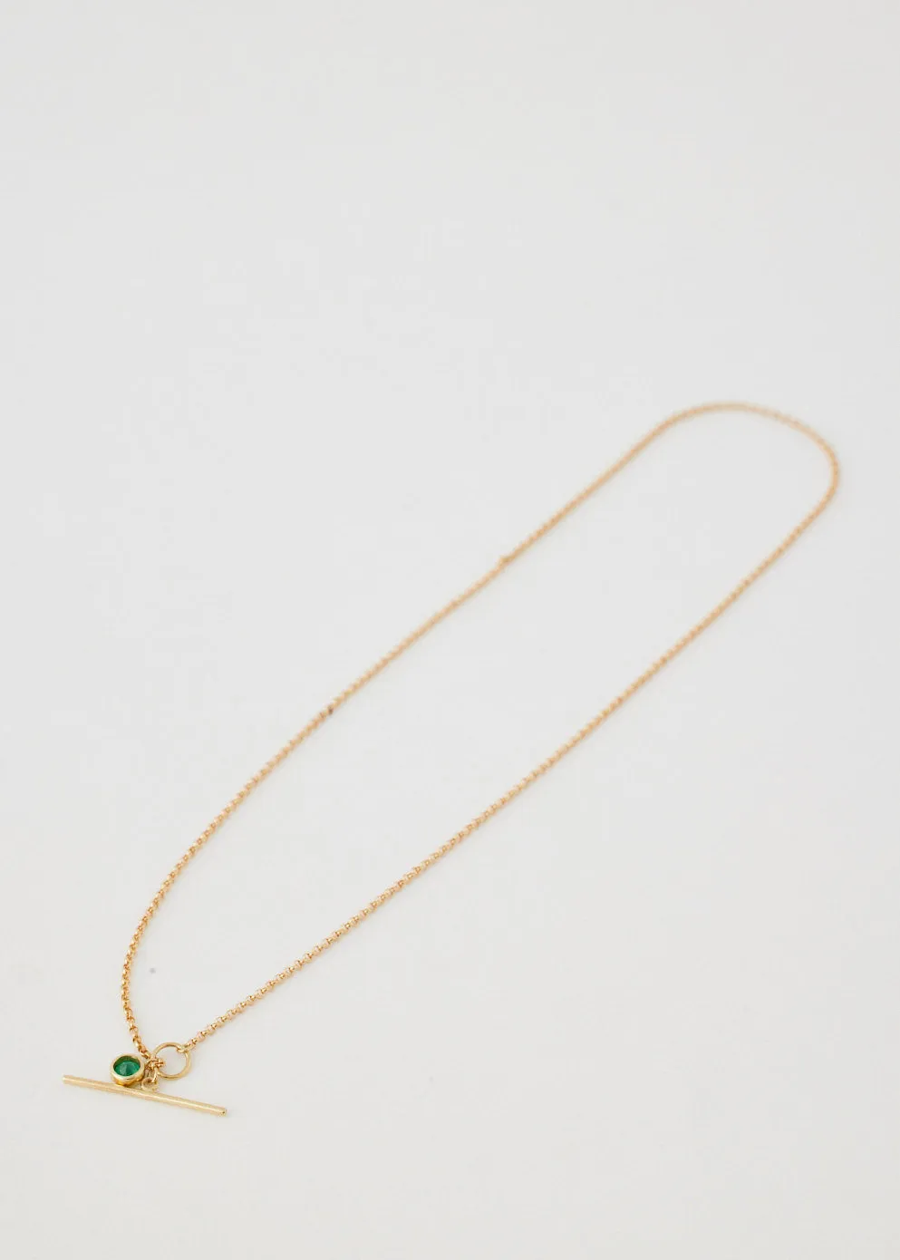 Toggle Gem Necklace