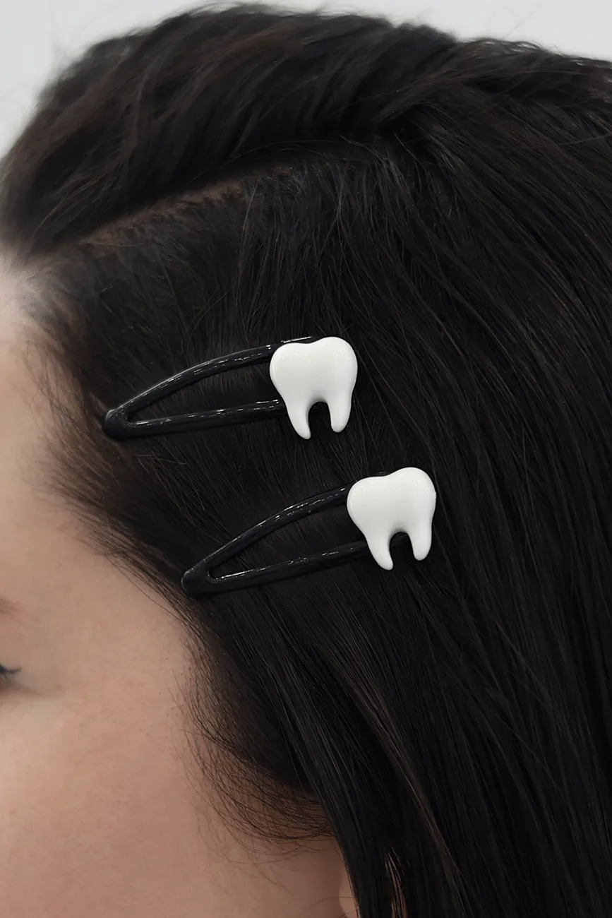 Tooth Shaped Hair Pin