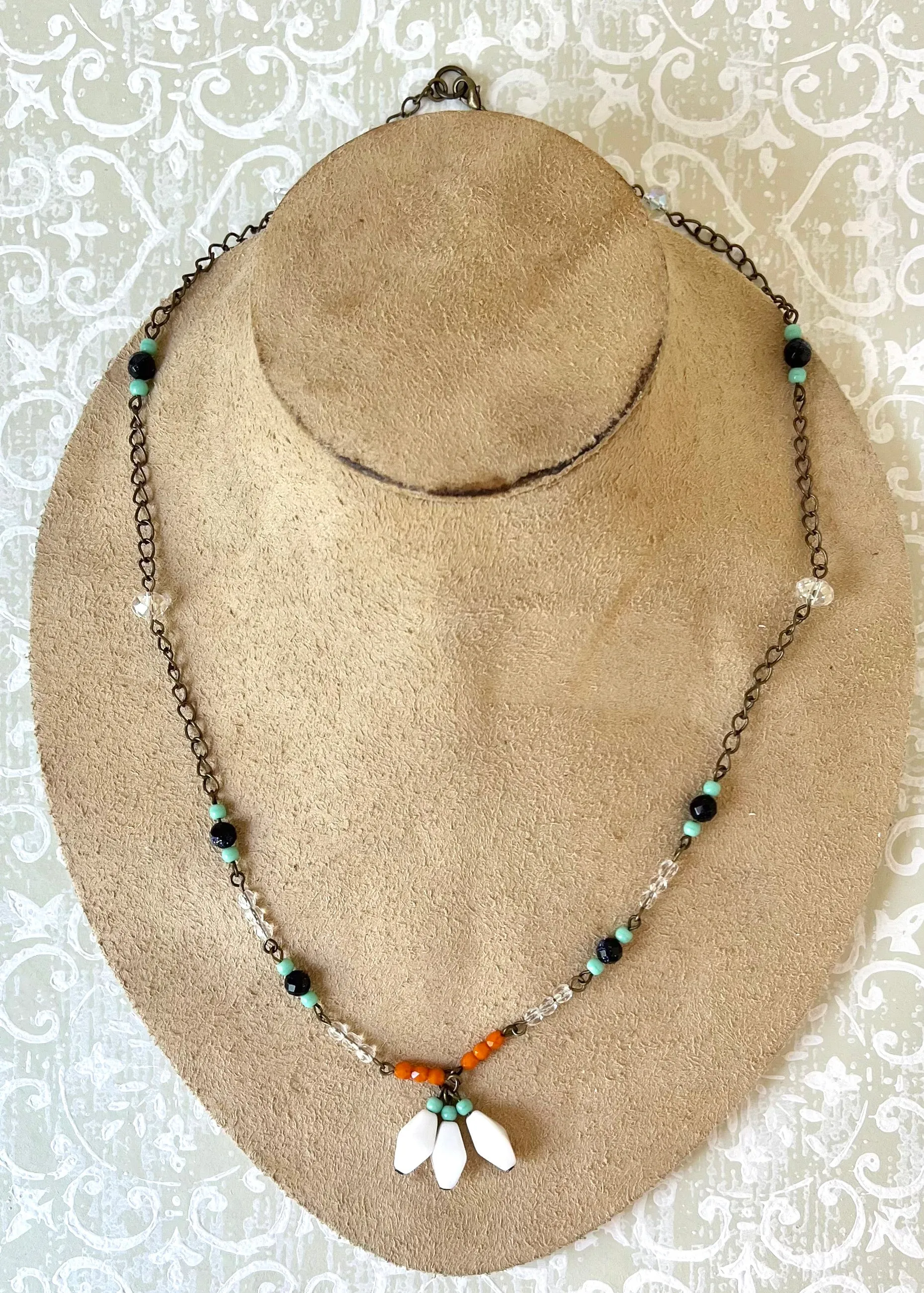 Triple Drop Necklace